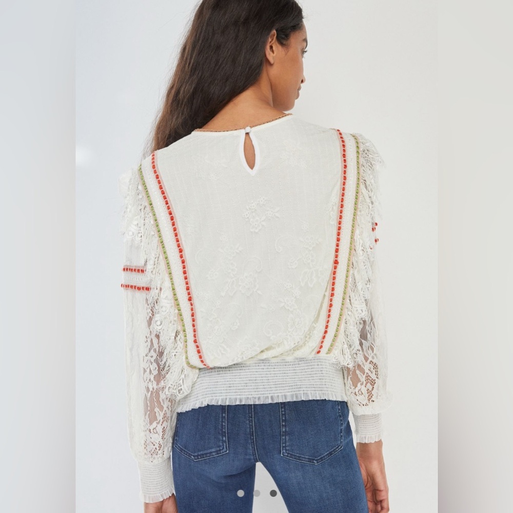 Anthropologie • Blink London Talia Lace Top - Picture 3 of 10